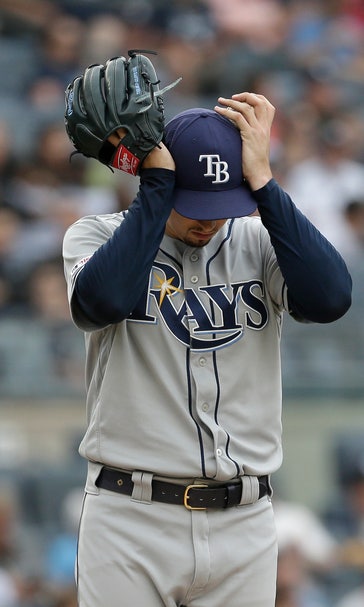 Snell chased in 1st, Sabathia wins 250th, Yankees sweep Rays